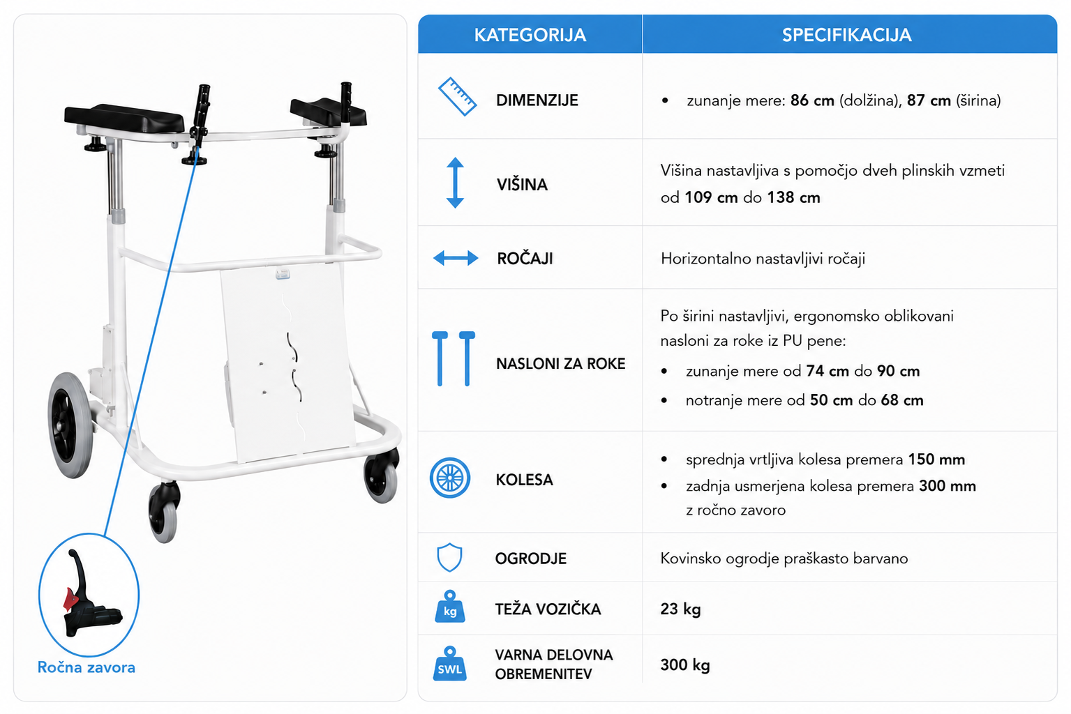 Specifikacija-voziček-za-pomoč-pri-hoji-outdoor-maxi